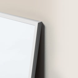 White Aluminium Frame