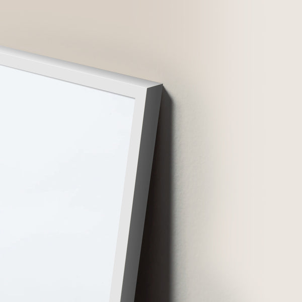White Aluminium Frame