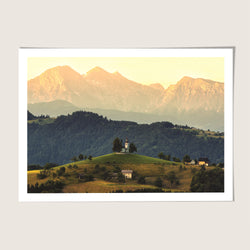 Church on hill Slovenia