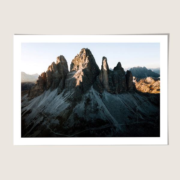 Dolomites Mountain Sunset
