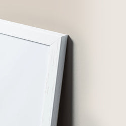 White Wood Frame